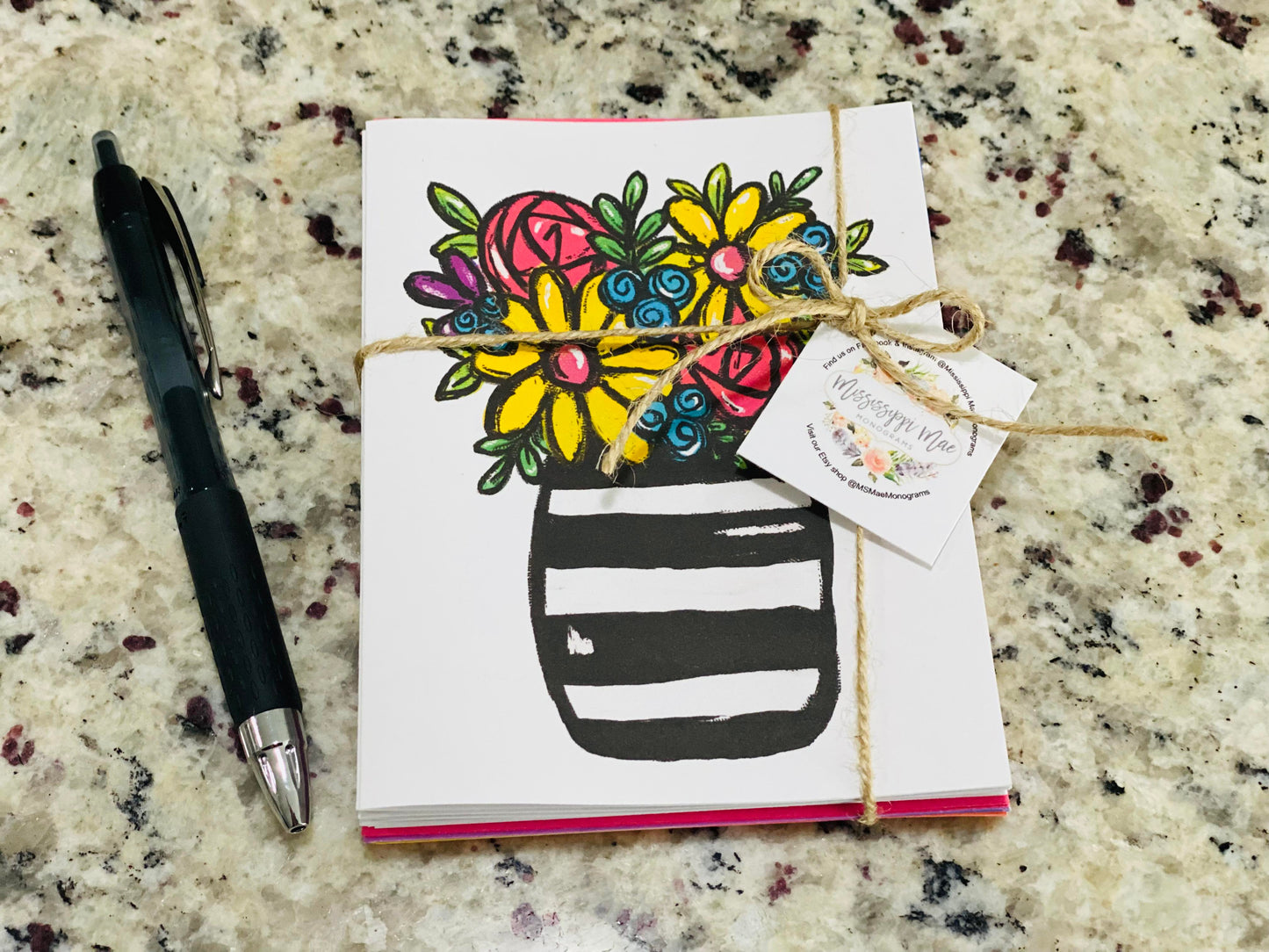 Flower Note Cards (12 pack)