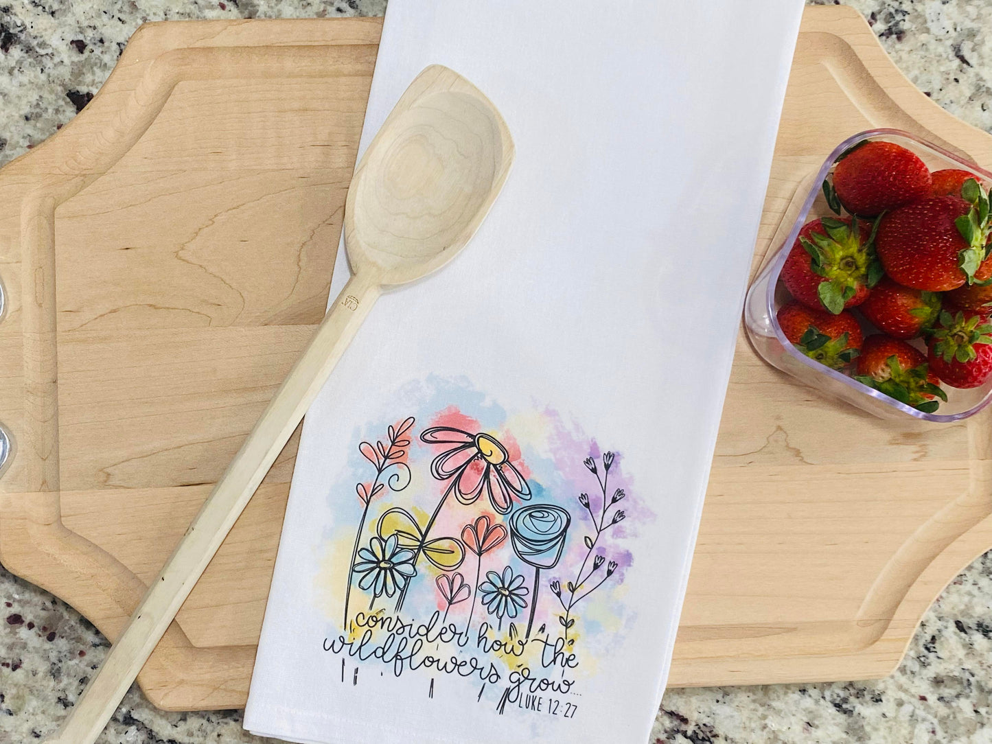 Wildflowers Kitchen Towel