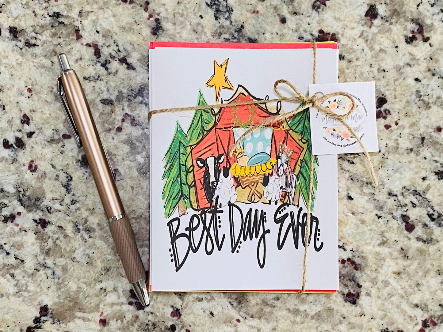 Best Day Ever Note Cards (Set of 12)