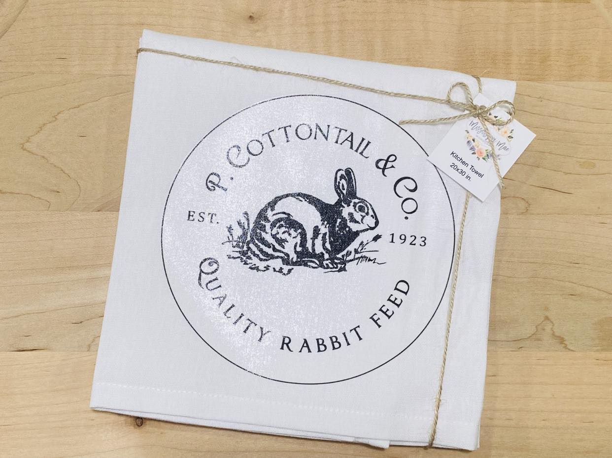 Cottontail Kitchen Towel