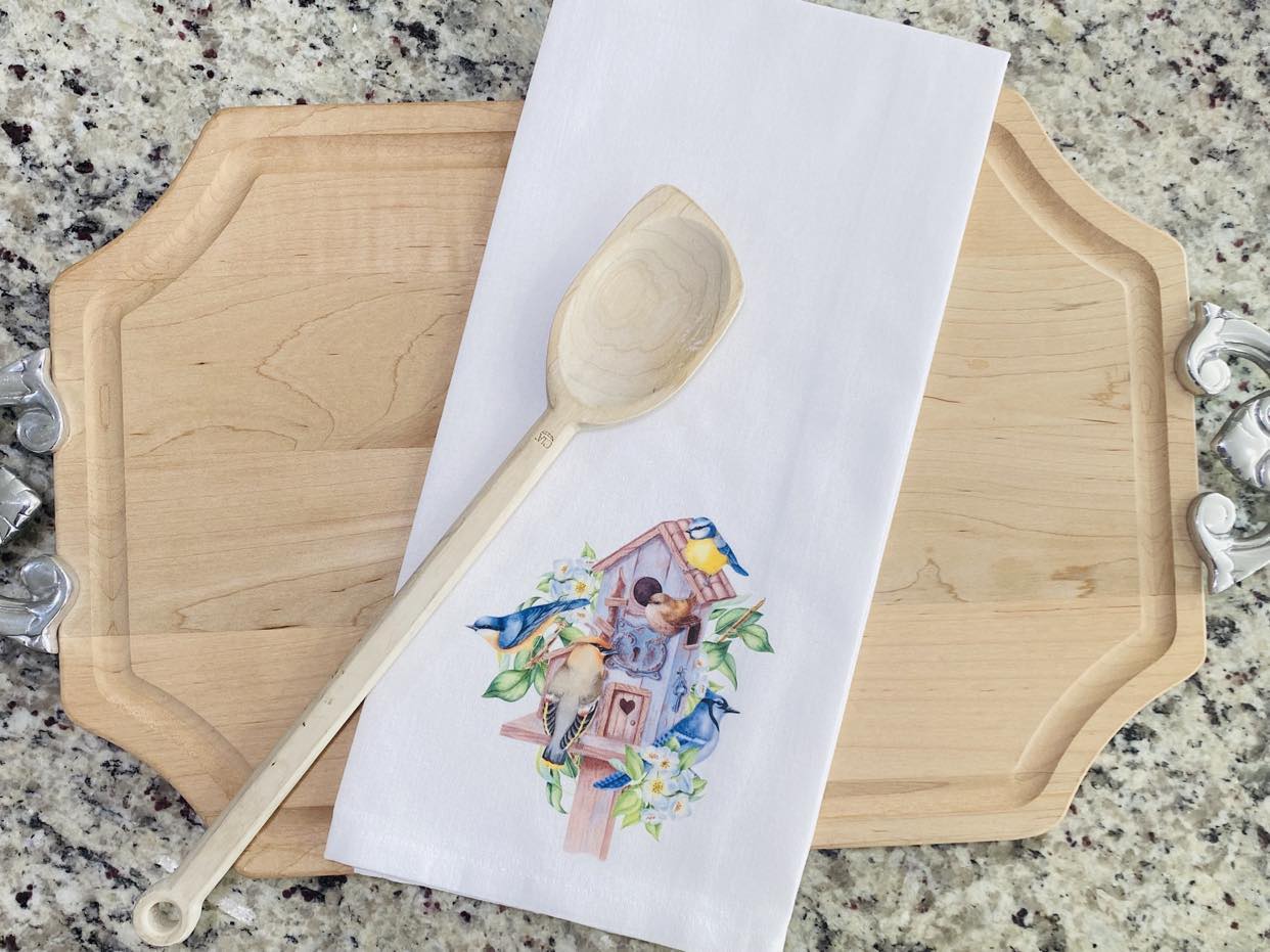 Birdhouse Kitchen Towel