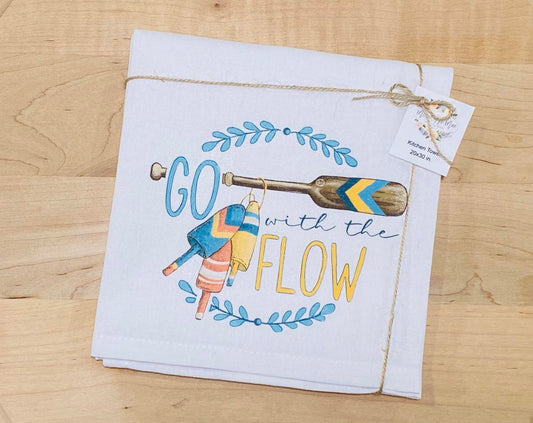 Go With The Flow Kitchen Towel