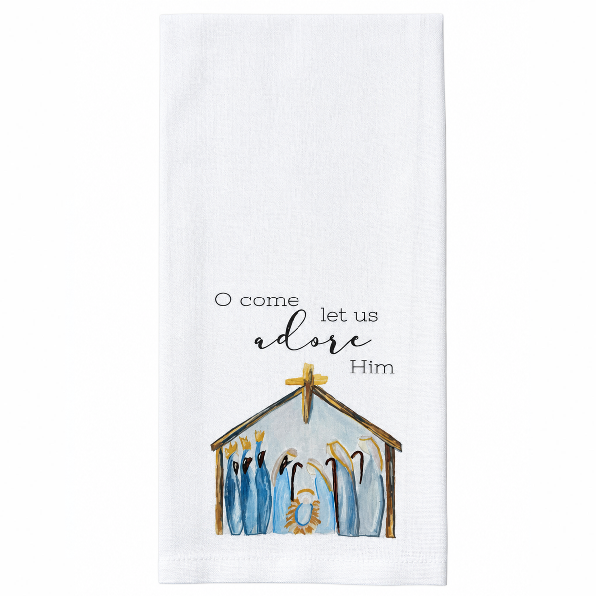 Adore Him Kitchen Towel