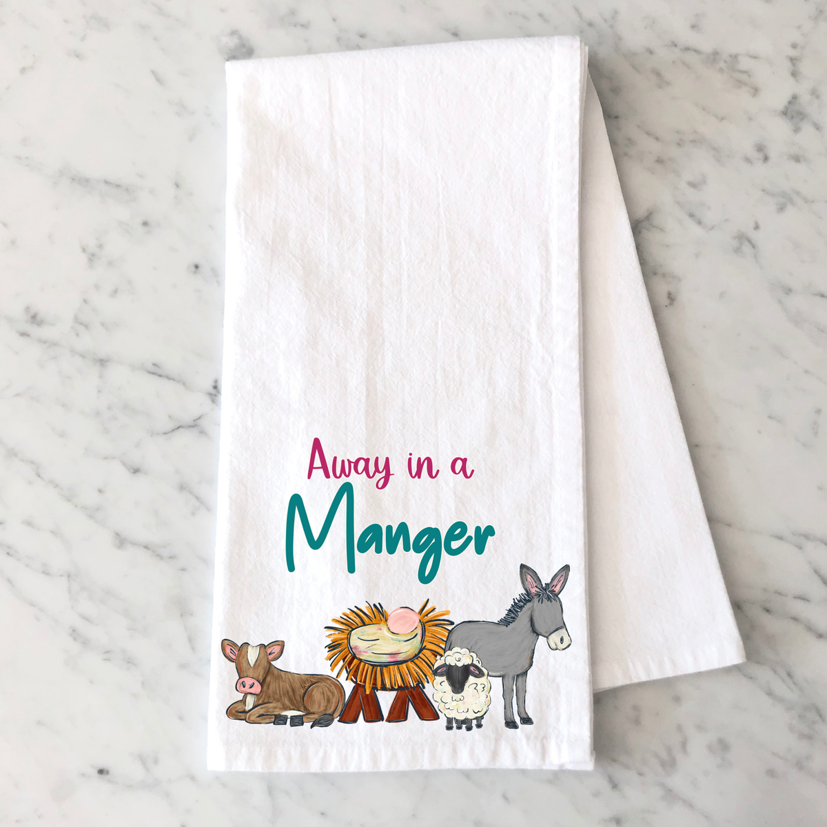 Away in a Manger PNG, Christian Christmas PNG, Nativity PNG, Baby Jesus Christmas Design, Faith Based Christmas Sublimation
