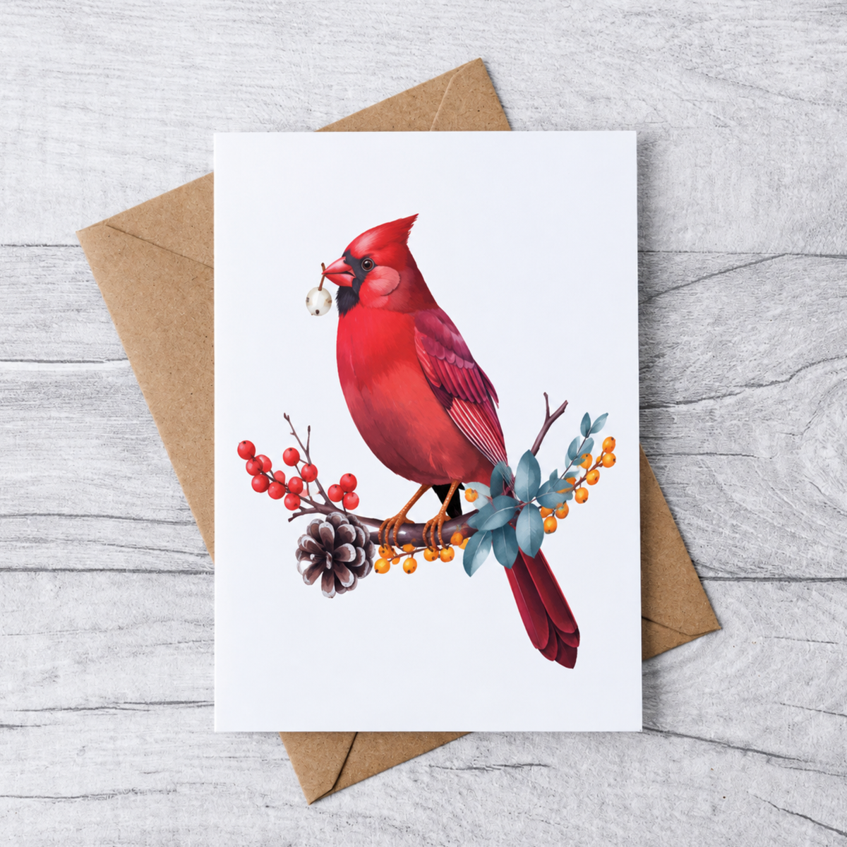 Cardinal Note Cards (Set of 12)