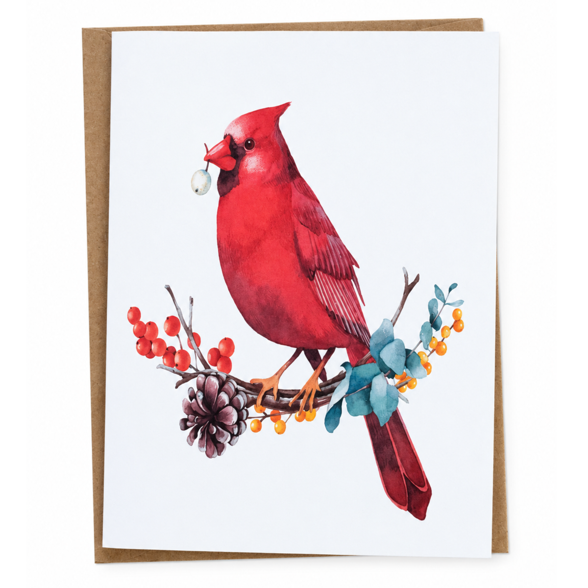 Cardinal Note Cards (Set of 12)
