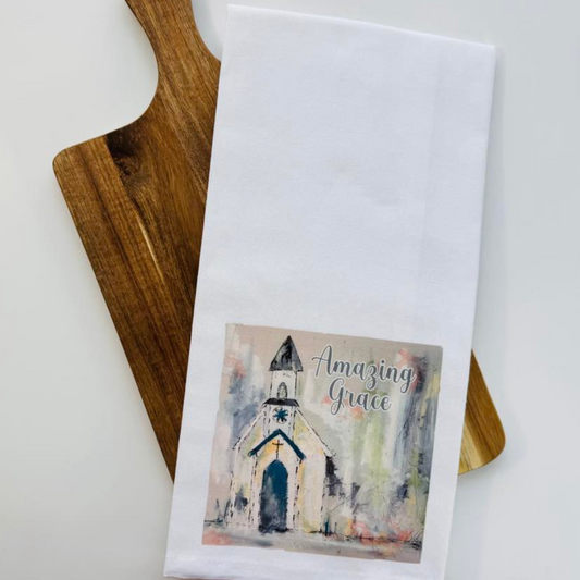 Amazing Grace Kitchen Towel