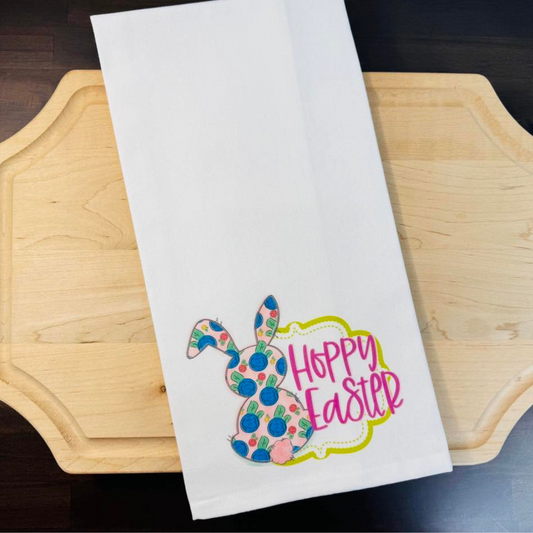 Hoppy Easter Kitchen Towel