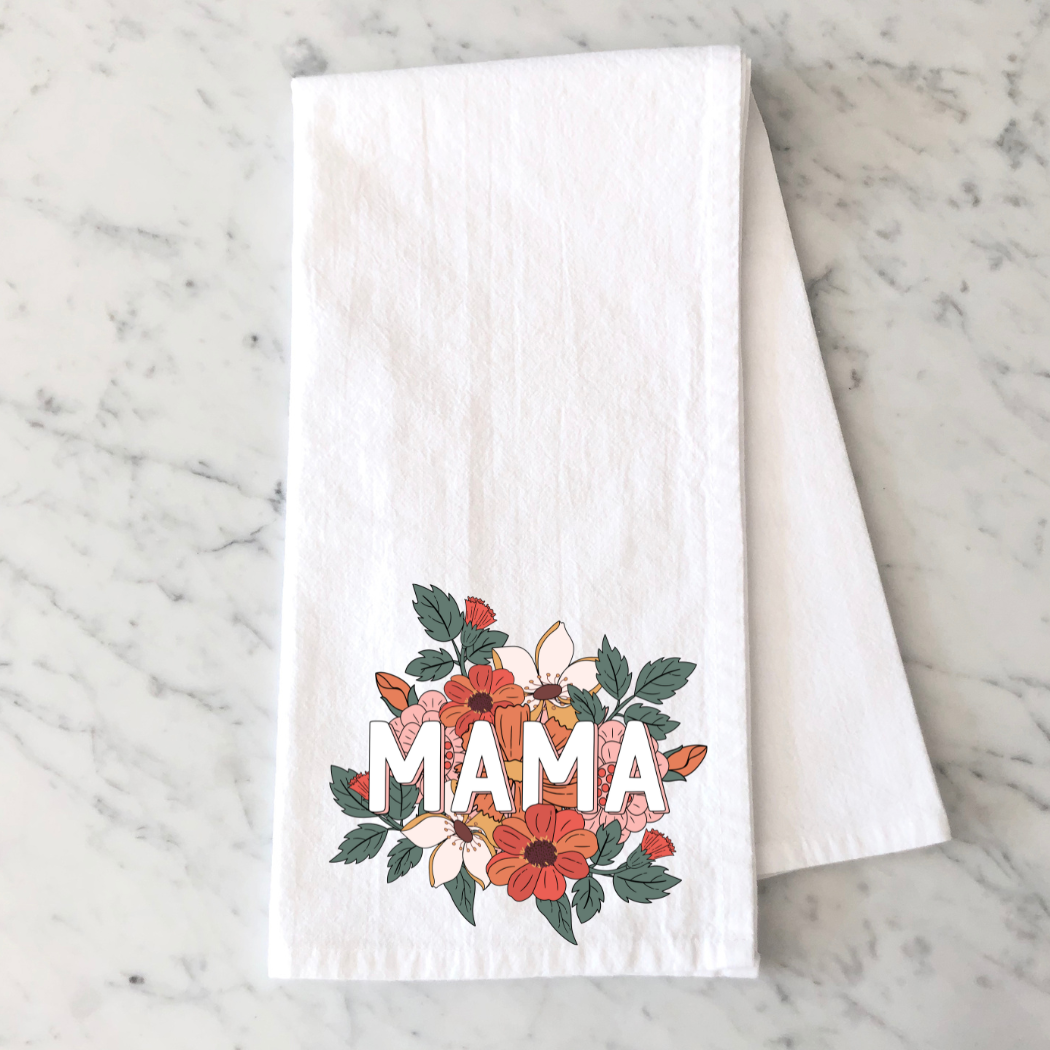 Floral Mama Kitchen Towel