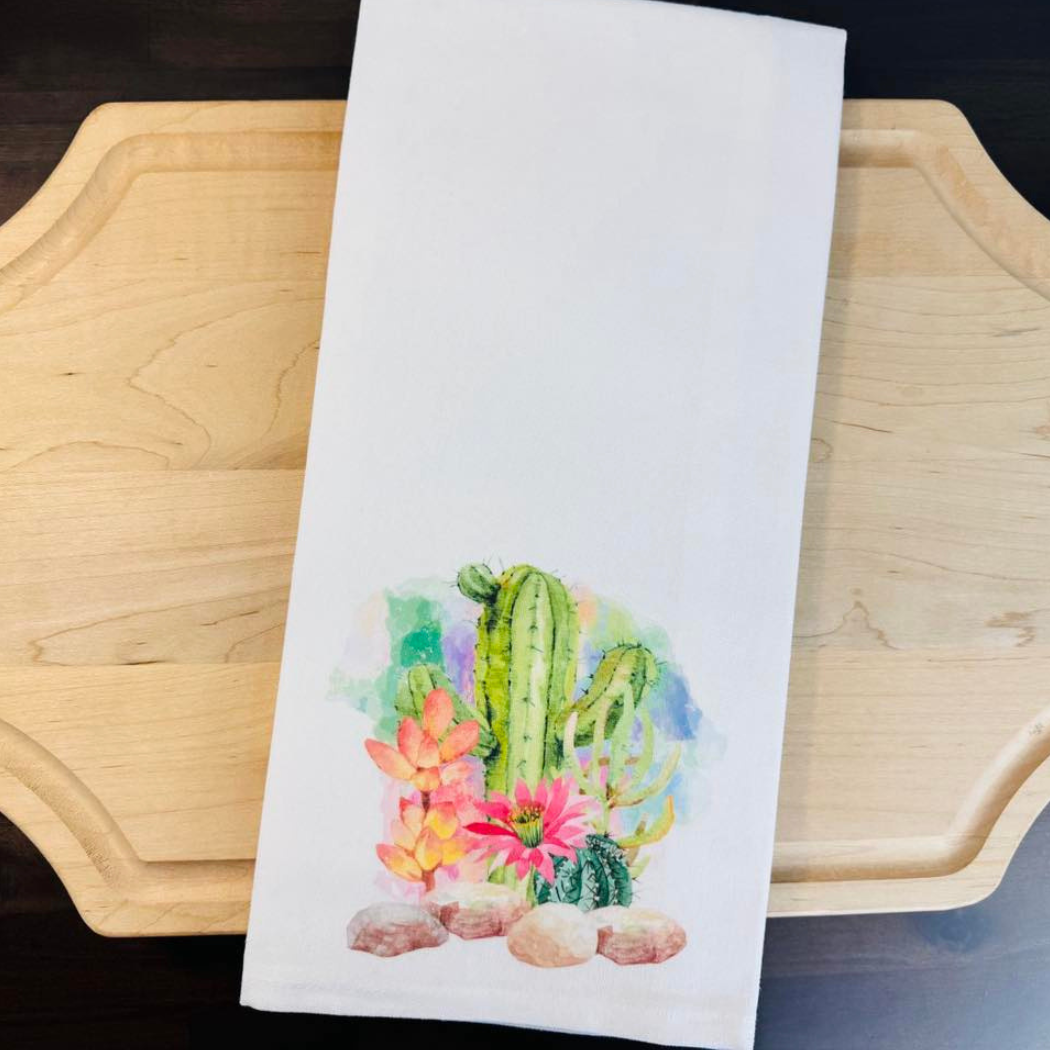 Cactus Kitchen Towel