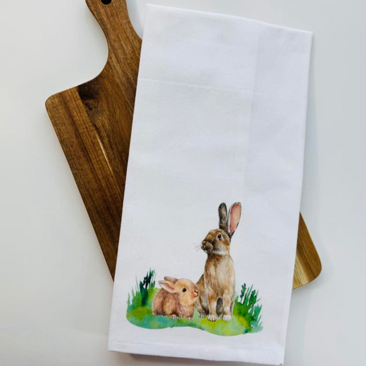 Bunny Meadow Kitchen Towel