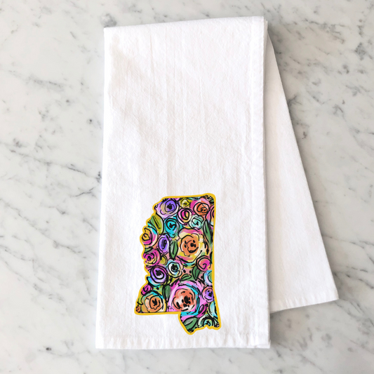 Magnolia Mississippi Kitchen Towel