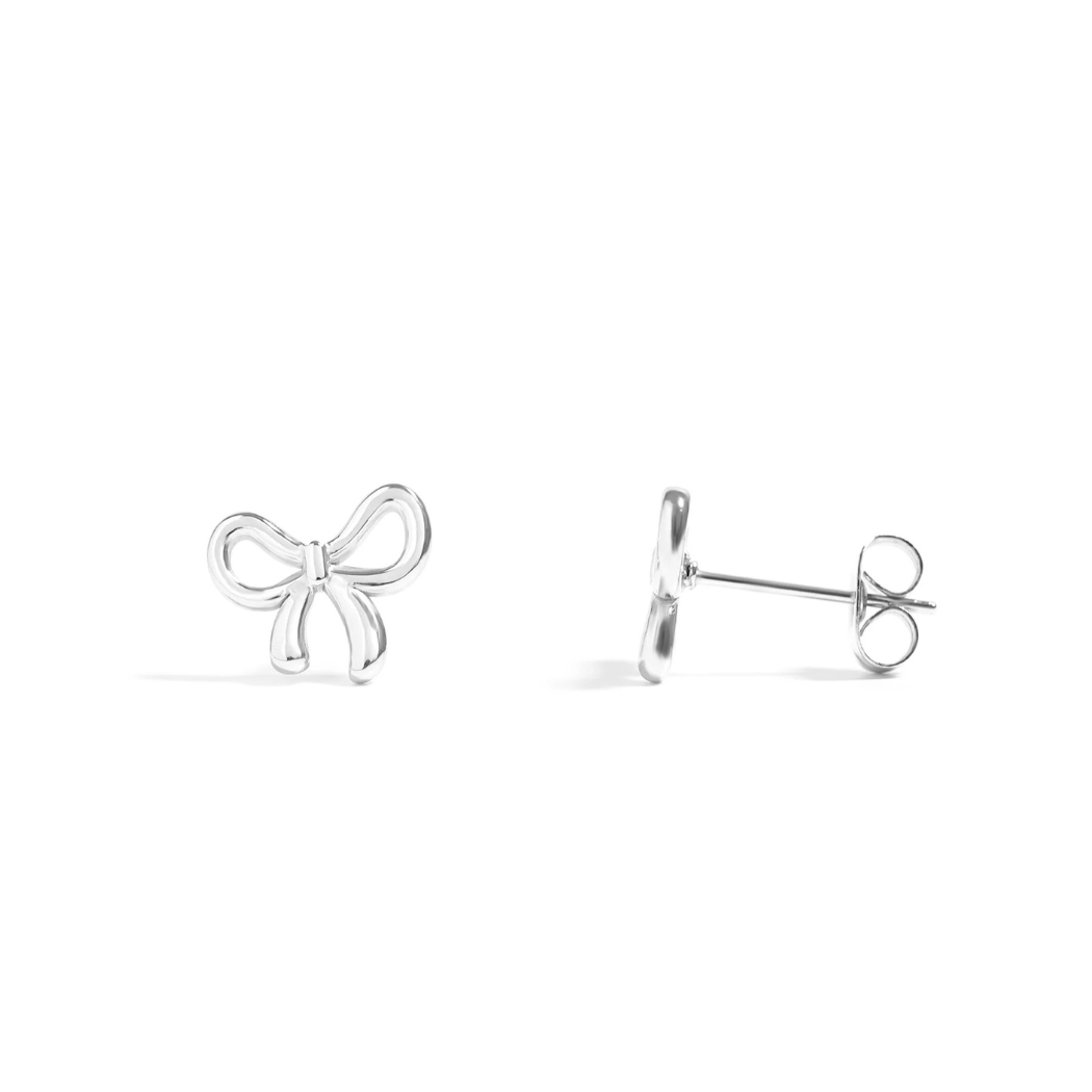 Bow Stud Earrings (2 Colors)