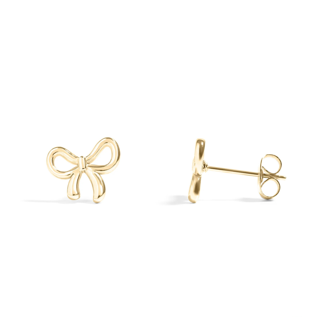 Bow Stud Earrings (2 Colors)