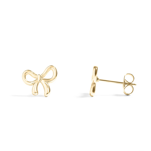 Bow Stud Earrings (2 Colors)