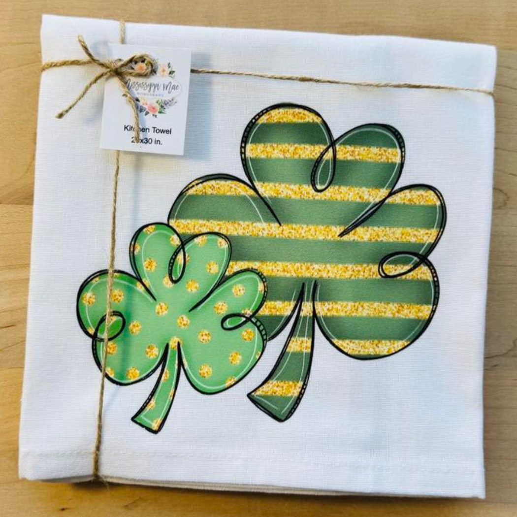 Shamrocks Kitchen Towel