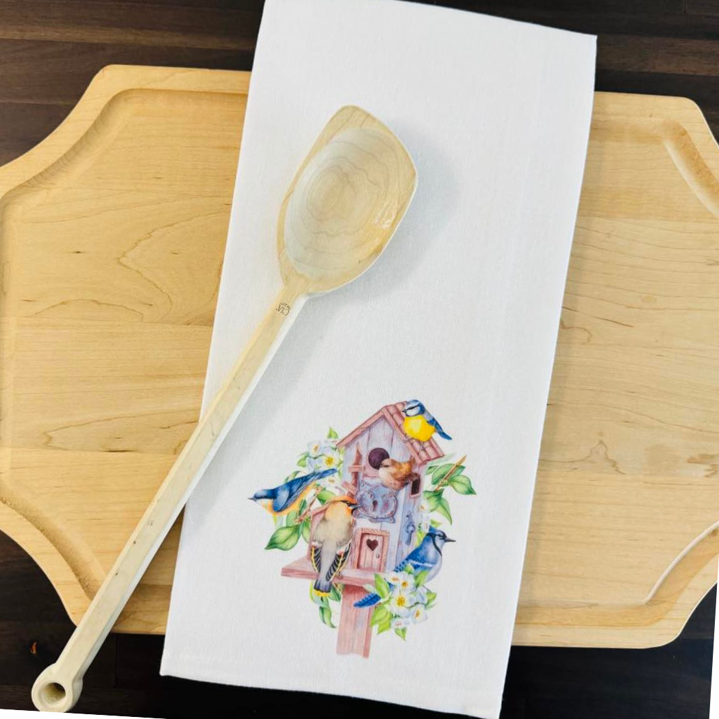 Birdhouse Kitchen Towel