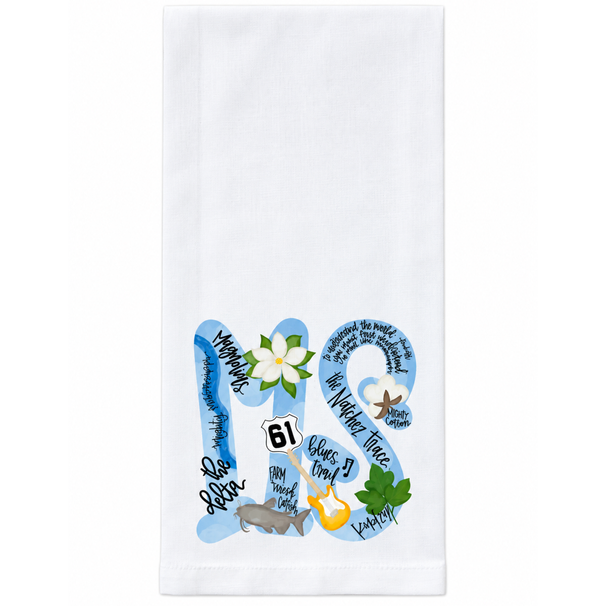 Famous Mississippi Kitchen Towel