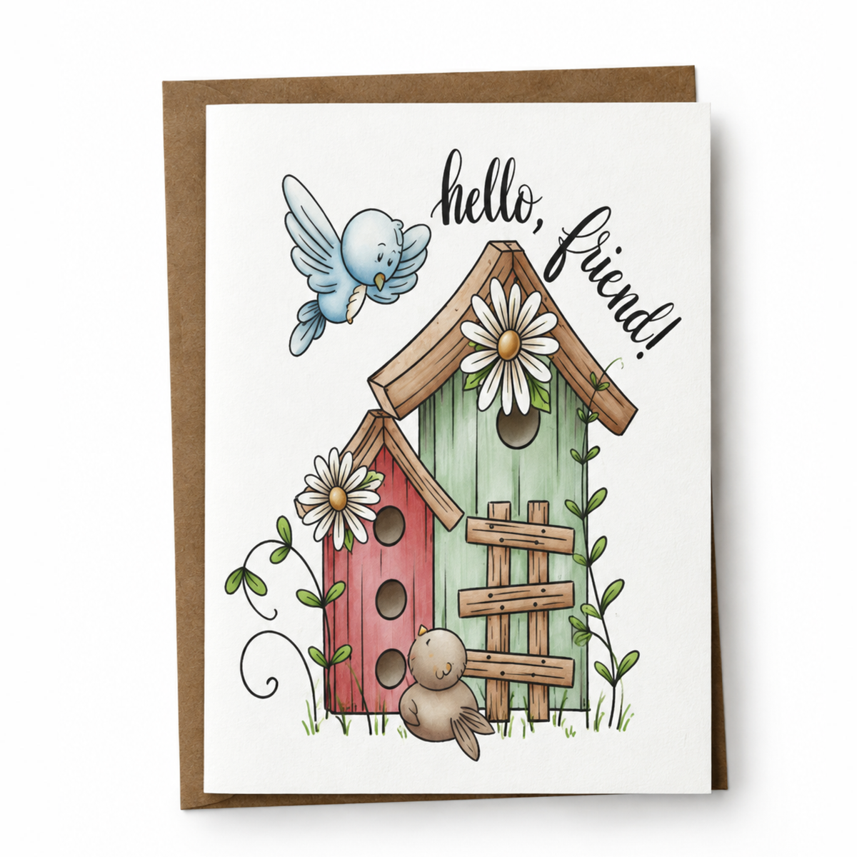 Hello Friend Note Cards