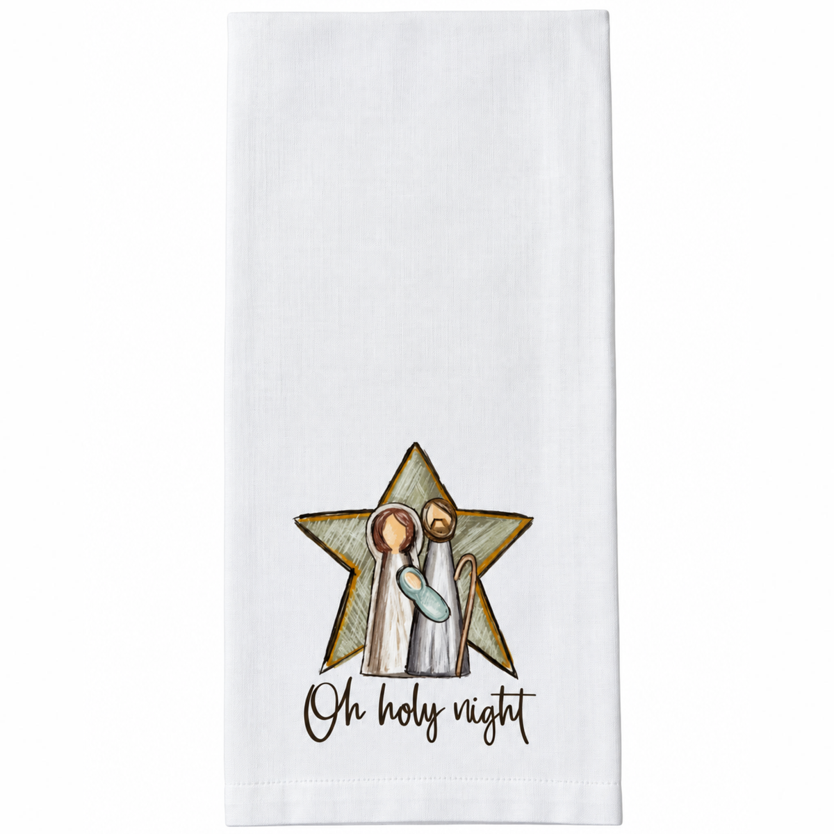 Holy Night Kitchen Towel
