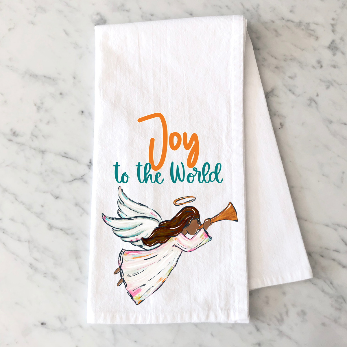 Joy to the World PNG, Christmas Angel PNG, Christian Christmas PNG, Faith Based Christmas Design, 3 Skin Tone Options