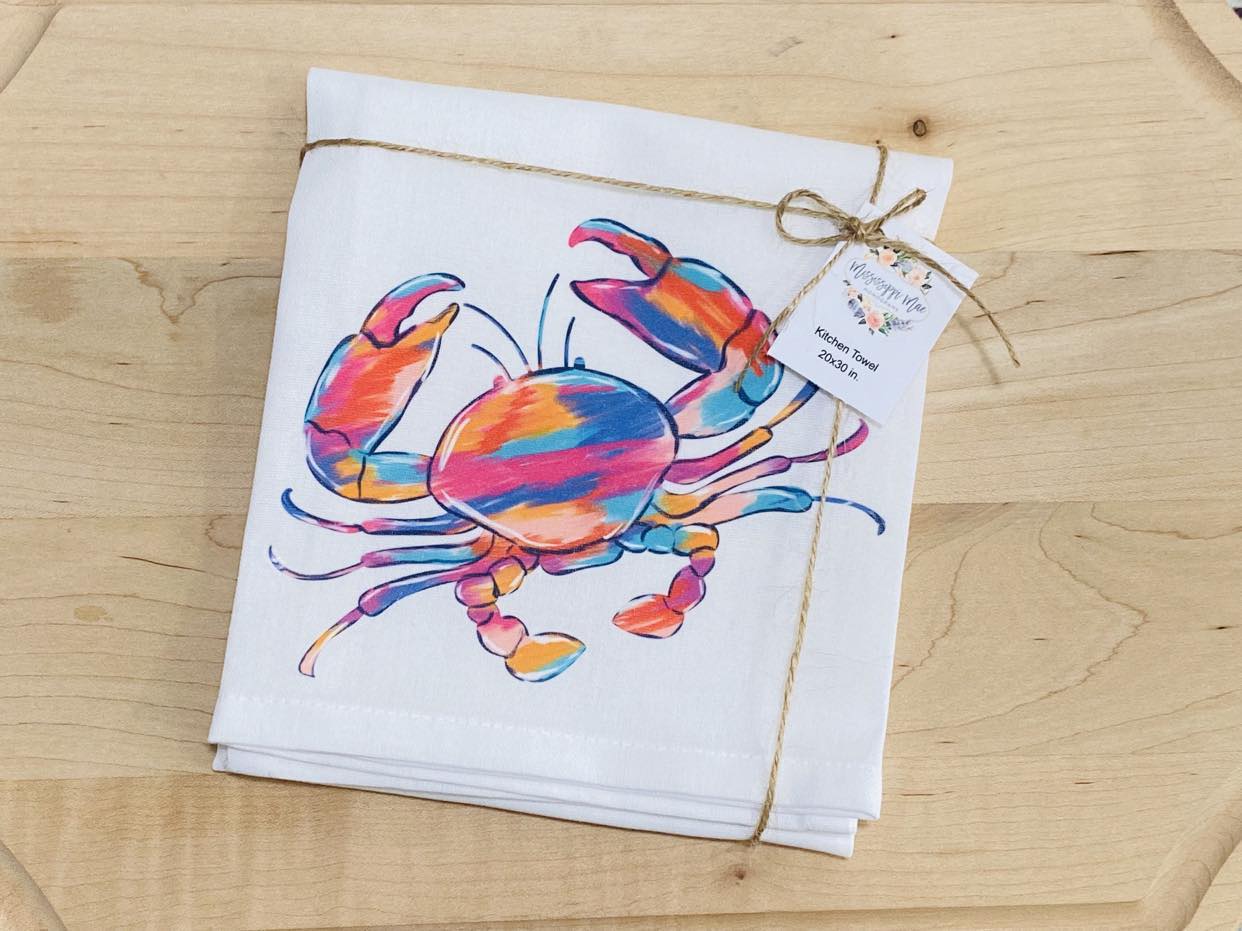 Crab Kitchen Towel