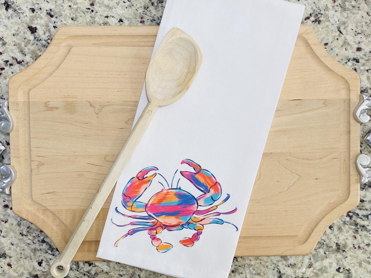 Crab Kitchen Towel