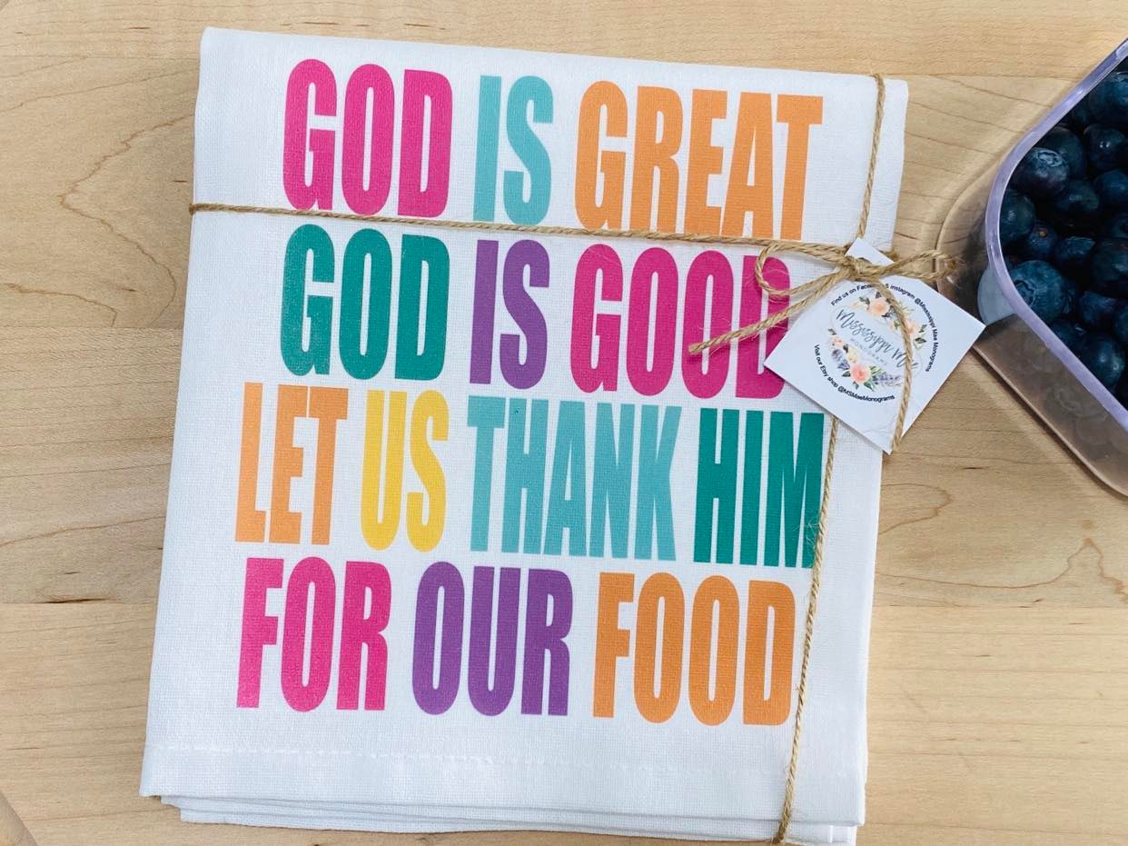 God Is Great Towel