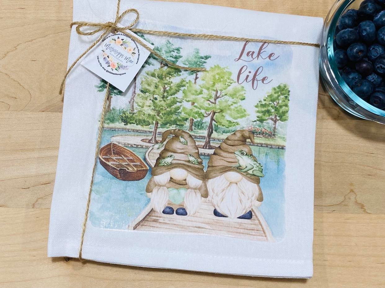 Lake Life Kitchen Towel