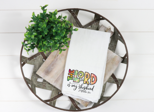 Lord is My Shepherd Kitchen Towel