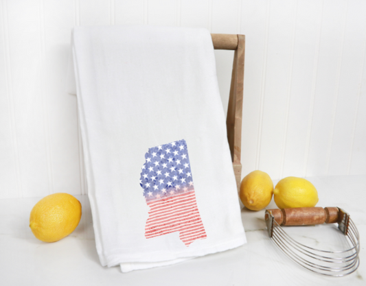 American Flag State Kitchen Towel (50 States)