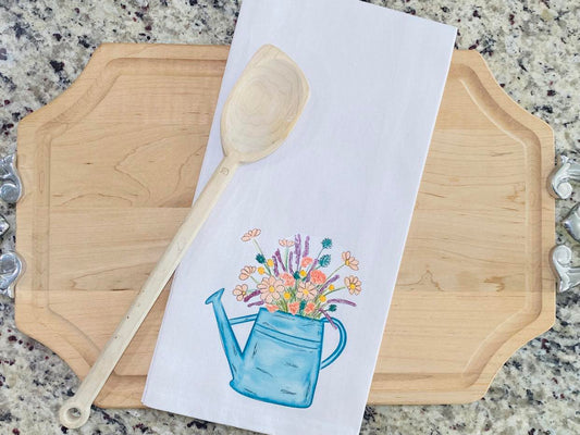 Watering Can Kitchen Towel