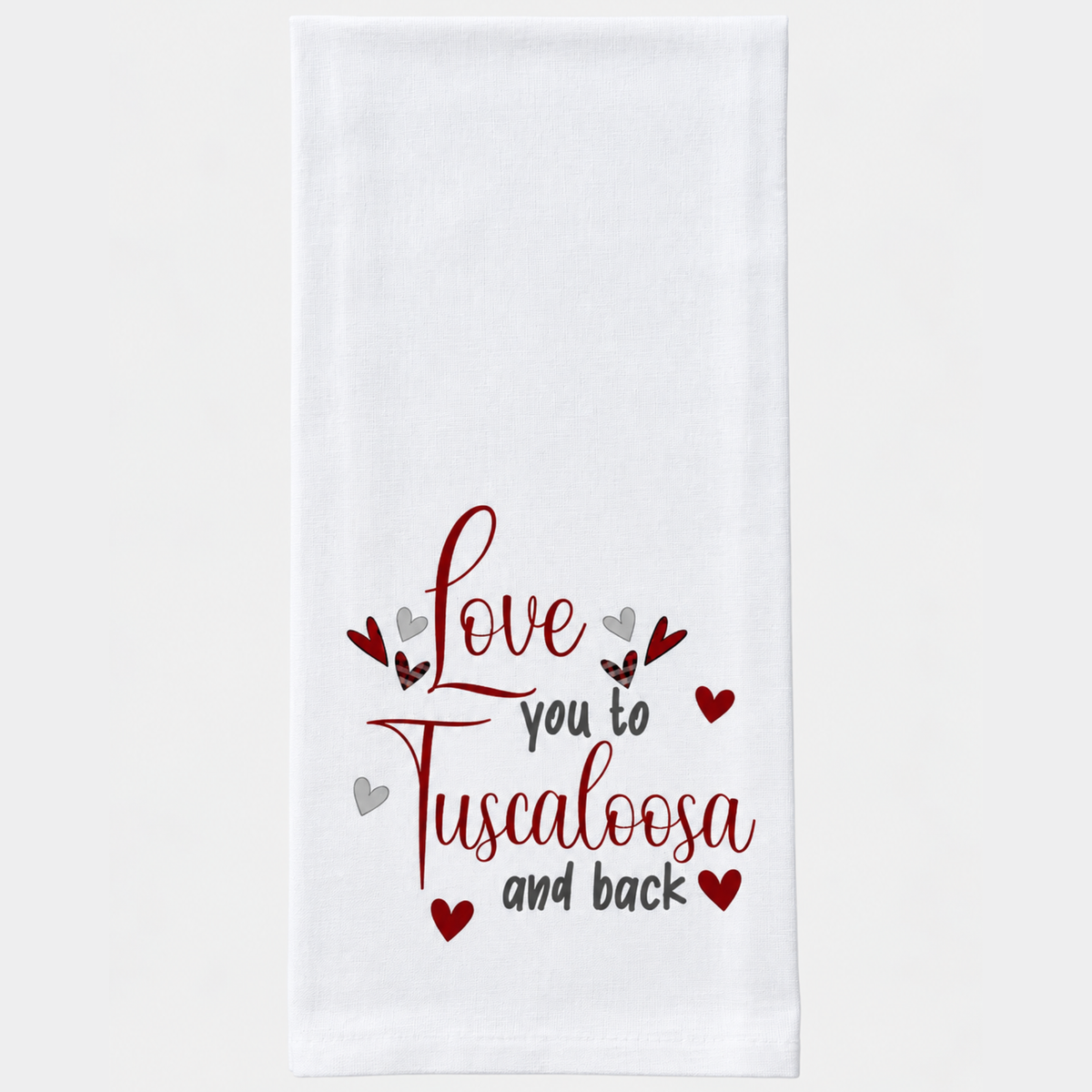 Love Tuscaloosa Kitchen Towel