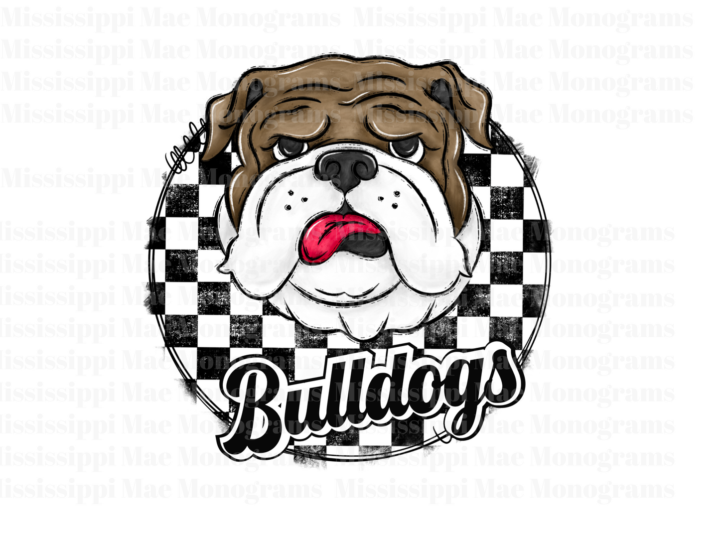 Bulldog Mascot