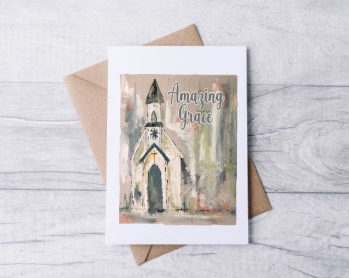 Amazing Grace Note Cards (Set of 12)