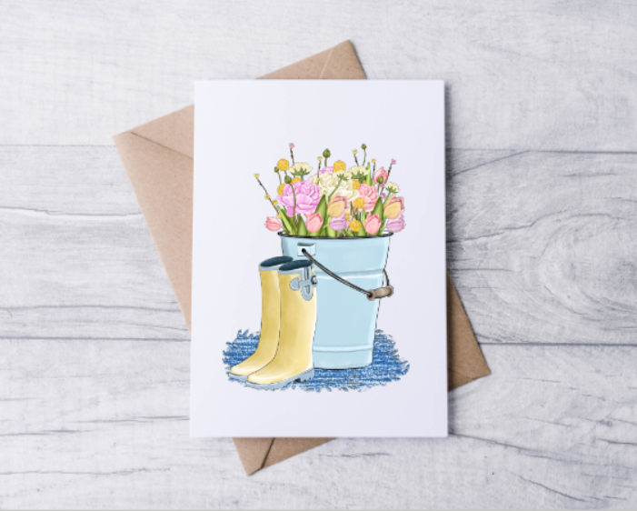 Spring Note Cards (12 pk)