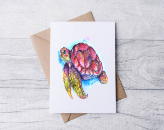 Turtle Note Cards (Set of 12)