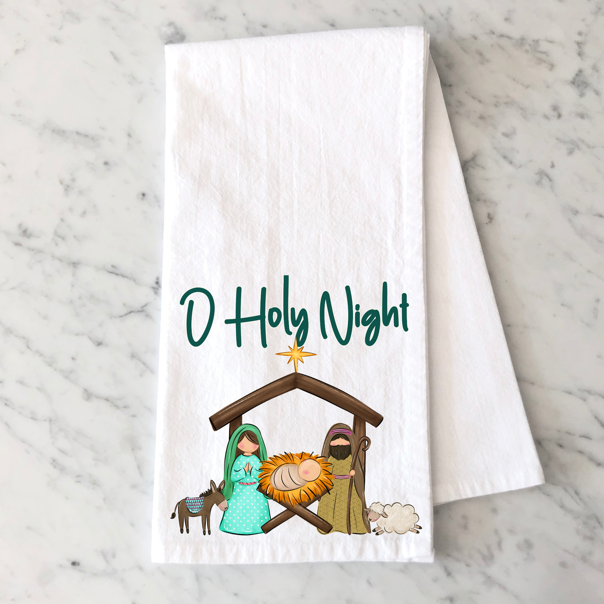 O Holy Night PNG, Nativity Christmas PNG, Christian Christmas Sublimation Design