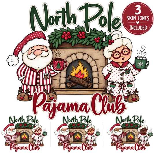 North Pole Pajama Club PNG