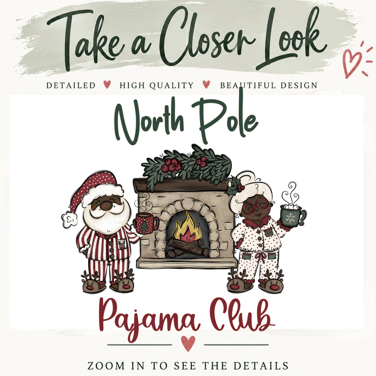 North Pole Pajama Club PNG
