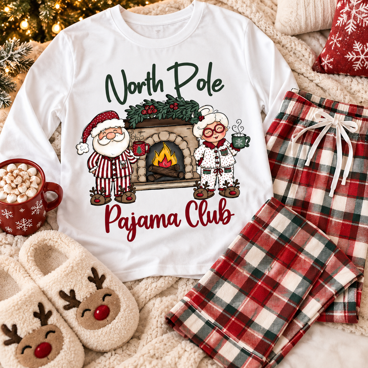 North Pole Pajama Club PNG