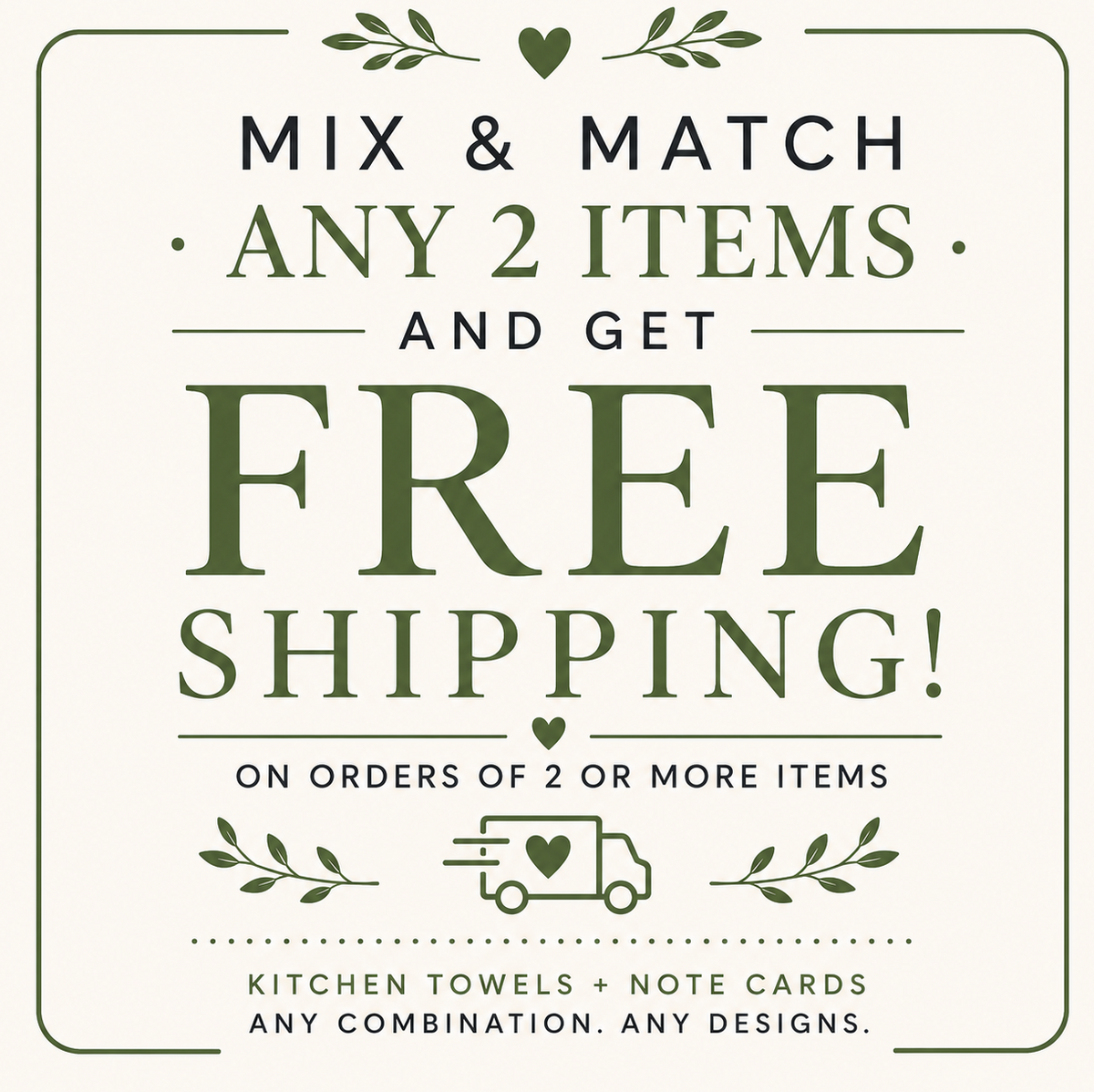 Neutral Pumpkin Kitchen Towel