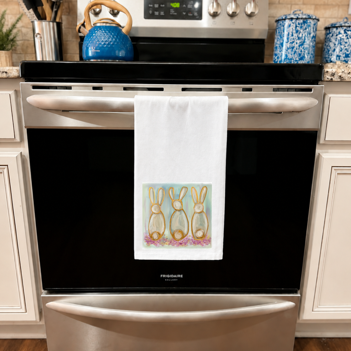 Bunny Trio Kitchen Towel