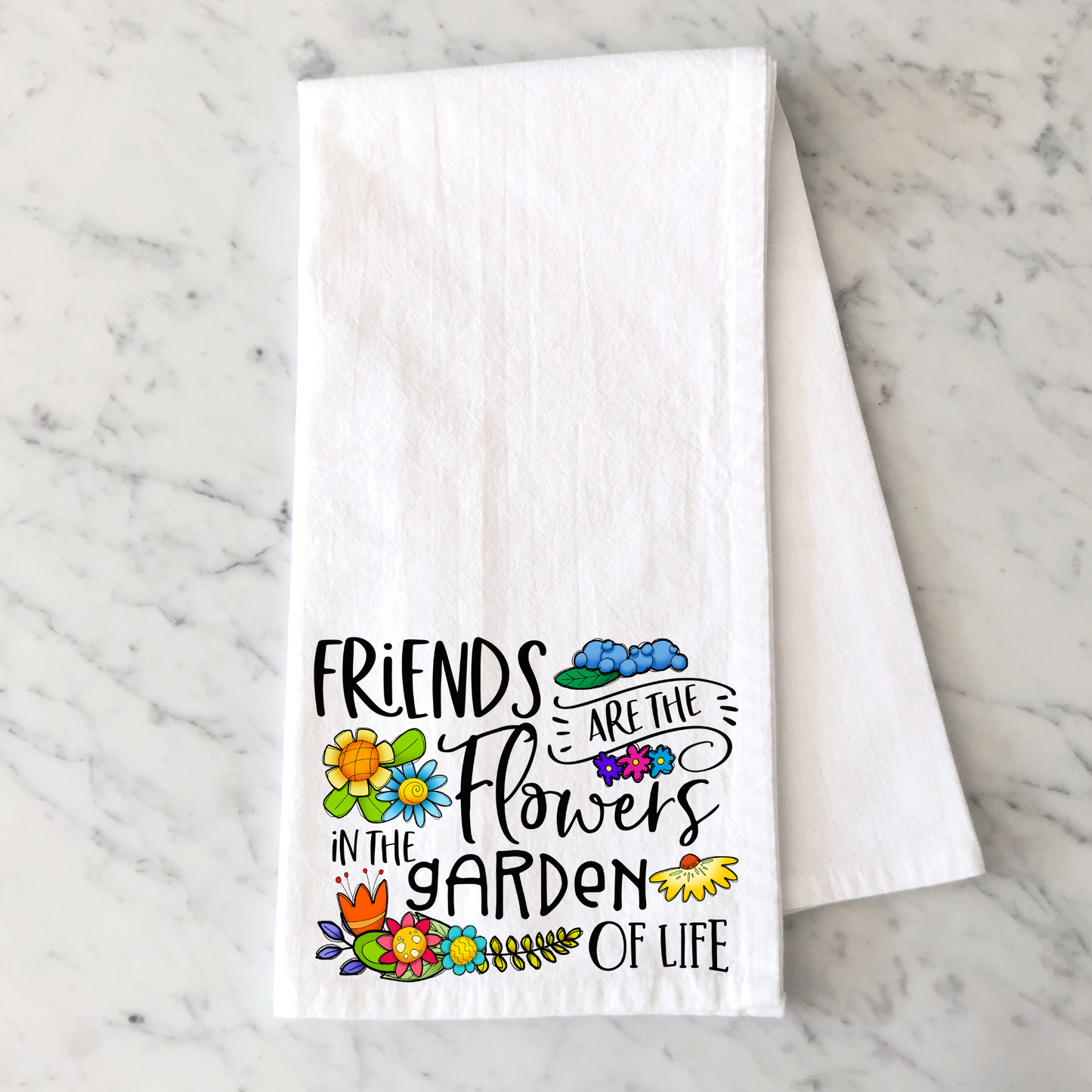 Friendship Garden Kitchen Towel