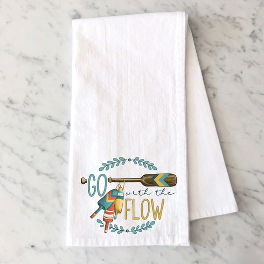 Go With The Flow Kitchen Towel