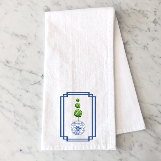 Topiary Kitchen Towel