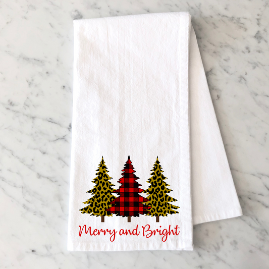 Leopard Trees Kitchen Towel