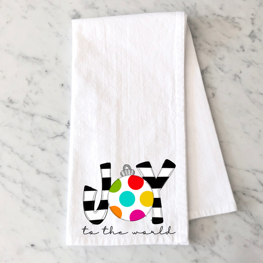 Joy to the World Kitchen Towel