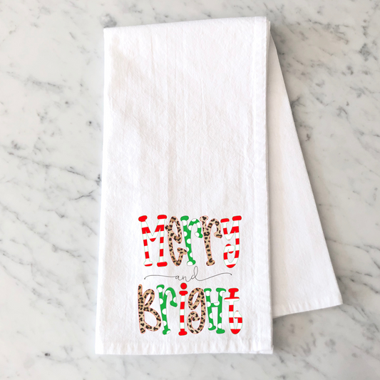 Merry and Bright Kitchen Towel