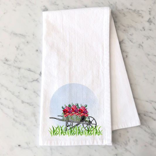 Wheelbarrow Kitchen Towel